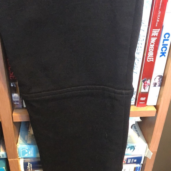 Elizabeth  and  James Motto Style Black Leggings Sz 4 - Picture 4 of 11